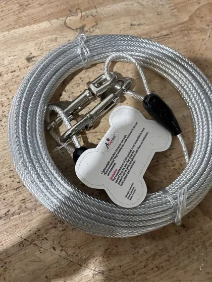 Petest 30ft Reflective Tie-Out Cable… — Photo 6