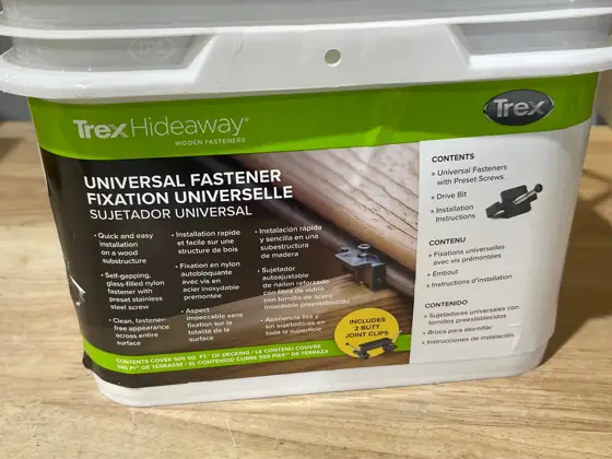 Trex Hideaway Hidden Deck Fasteners… — Photo 4