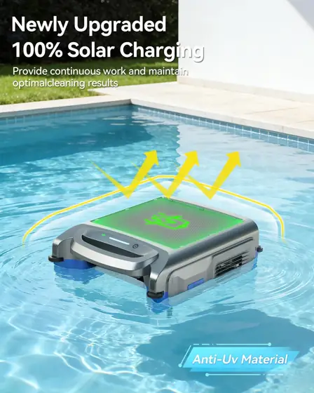 V1T Solar Pool Skimmer, Robotic… — Photo 3