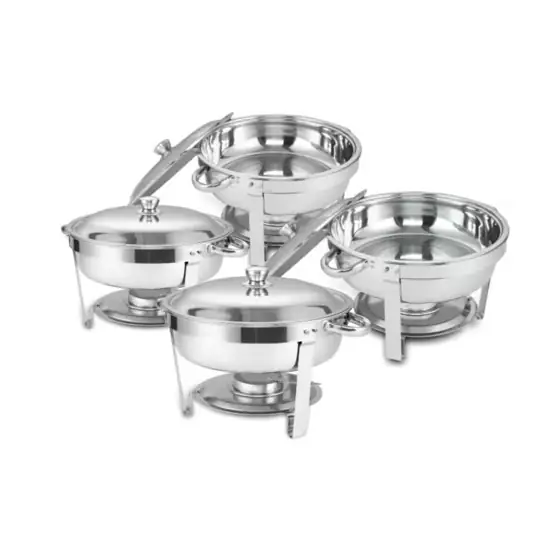 5 qt. Round Chafing Dish… — Photo 1