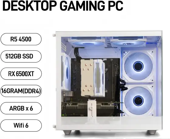 Gaming PC Desktop Computer -… — Photo 2
