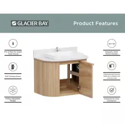Blake 31 in. Floating Bathroom… — Photo 3
