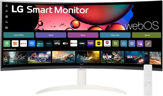 LG 34SR60QC-W 34" QHD Curved… — Photo 1