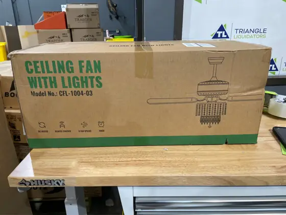 52" Fandelier, Crystal Ceiling Fan… — Photo 5