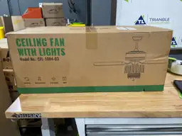 52" Fandelier, Crystal Ceiling Fan… — Photo 5