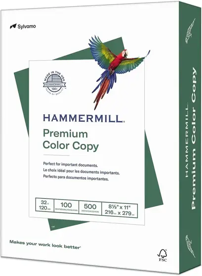 Hammermill Printer Paper, Color 32… — Photo 1