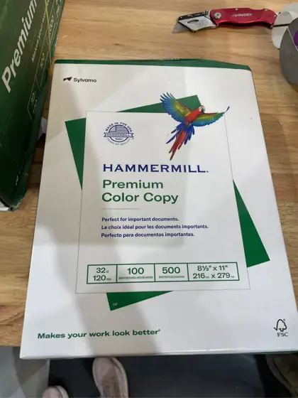 Hammermill Printer Paper, Color 32… — Photo 5