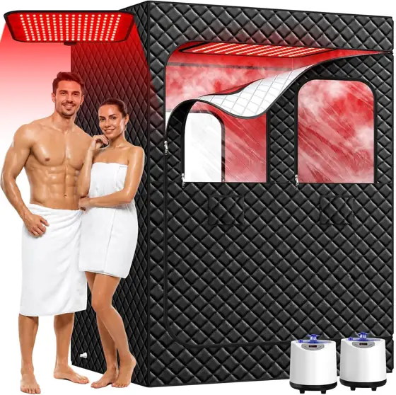 I-THERA-U 2-Person Infrared Sauna, 160… — Photo 1