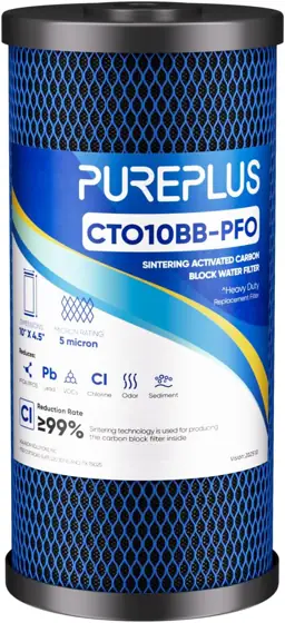 PUREPLUS 5-Micron 10x4.5" Whole House… — Photo 1