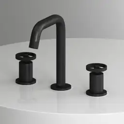 VIGO Cass Matte Black Widespread… — Photo 2