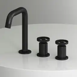 VIGO Cass Matte Black Widespread… — Photo 3