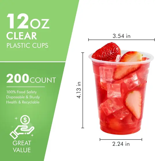 FOCUSLINE 200 Pack 12 oz… — Photo 2