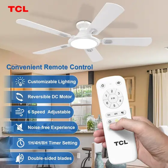TCL 52" White Low Profile… — Photo 2