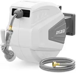 Ayleid Retractable Garden Hose Reel,… — Photo 1