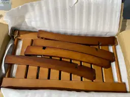 24" Teak Shower Bench, 2-Tier… — Photo 4