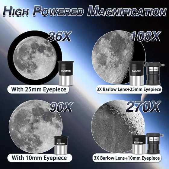 Hawkko 90mm Aperture 900mm Refractor… — Photo 3