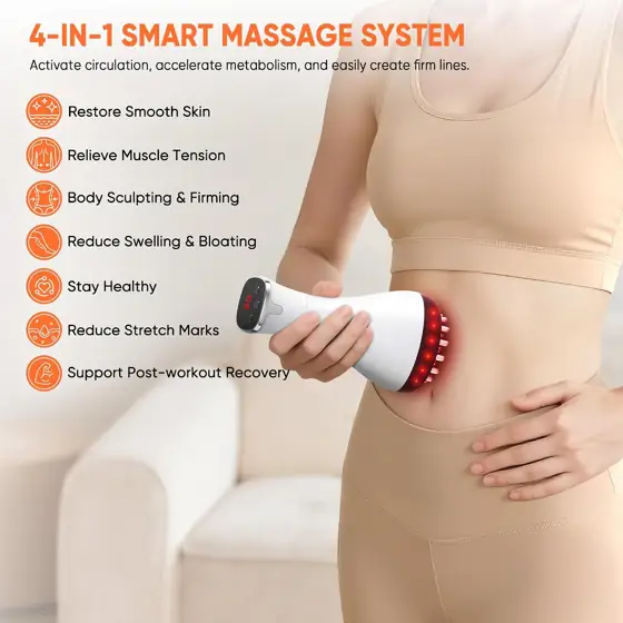 Rechargeable Lymphatic Drainage Massager &… — Photo 3