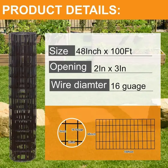 Garden Fence 48in x 100ft,… — Photo 2