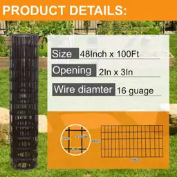 Garden Fence 48in x 100ft,… — Photo 2