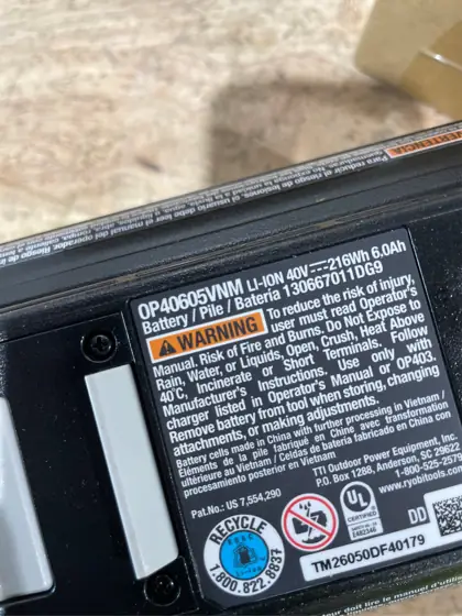 RYOBI 40V HP Brushless 21… — Photo 8