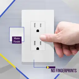 ENERLITES Decorator Outlet 40 Pack,… — Photo 2
