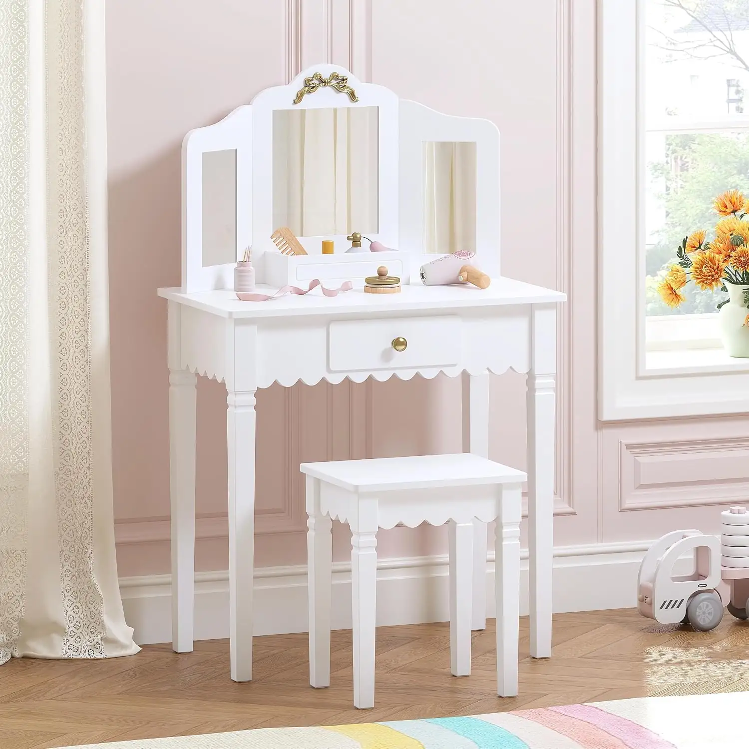 Spirich Kids Vanity Table Set… — Photo 1