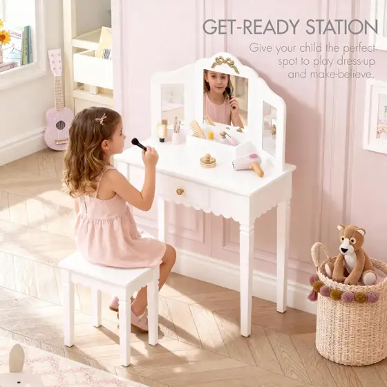 Spirich Kids Vanity Table Set… — Photo 3