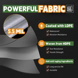 RAINDEWAY Tarps 40x60Ft 5.5 Mil… — Photo 3