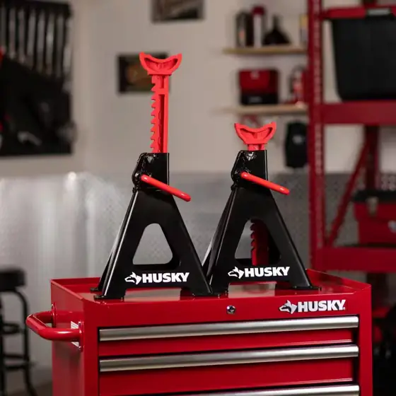 Husky 6 Ton Jack Stands — Photo 3
