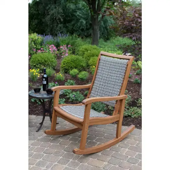 Grey Wicker and Eucalyptus Outdoor… — Photo 2