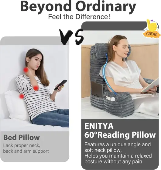 22" XL Bed Back Pillow… — Photo 3