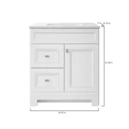 Sedgewood Freestanding Bath Vanity, 30.5… — Photo 3