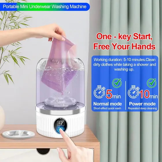 Portable Mini Washing Machine for… — Photo 3
