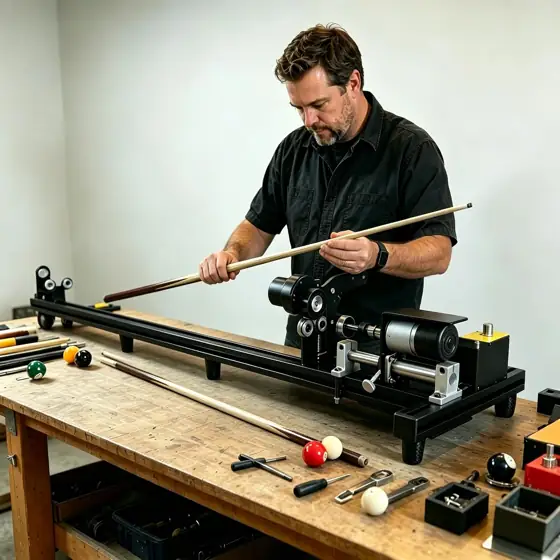 Pool Cue Lathe, Portable Electric… — Photo 3
