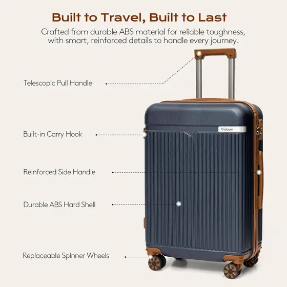 Cosbarn Luggage Sets 5Pcs Suitcases… — Photo 3