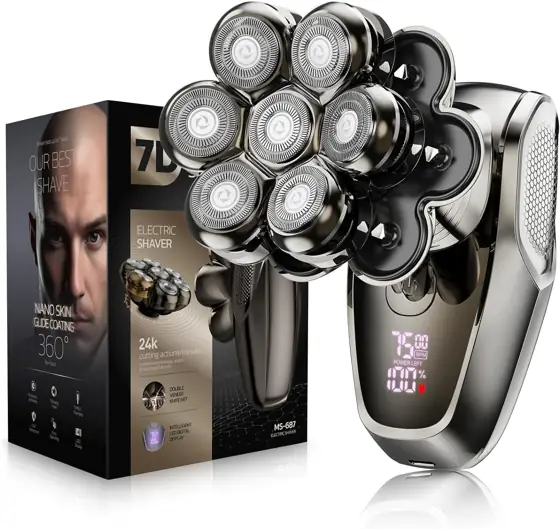 SHPAVVER Detachable Bald Head Shaver… — Photo 1