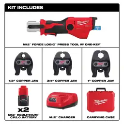 Milwaukee Press Tool Kit Black/Red — Photo 3