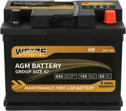 Weize Platinum AGM Battery BCI… — Photo 1