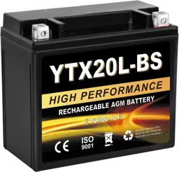 YTX20L-BS 12V 20Ah AGM Sealed… — Photo 1