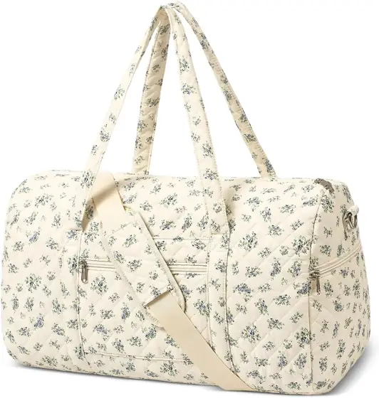 Gym Bag for Women, Quilted… — Photo 1