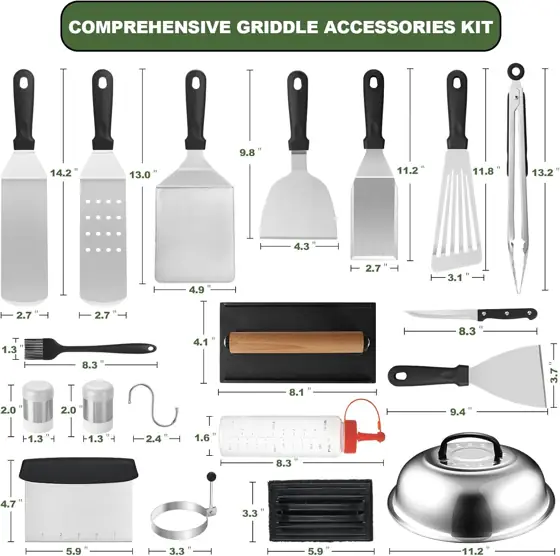 EWFEN 35PCS Griddle Accessories Kit… — Photo 2