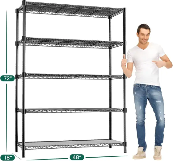 48"W Garage Shelving Unit, 1875-lb… — Photo 3