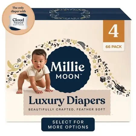 Millie Moon Luxury Diapers, Size… — Photo 1