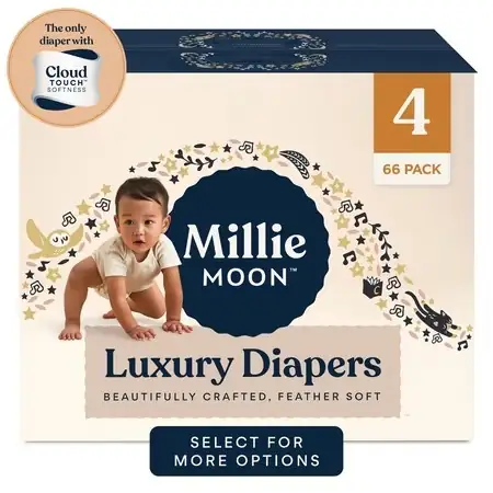 Millie Moon Luxury Diapers, Size… — Photo 1