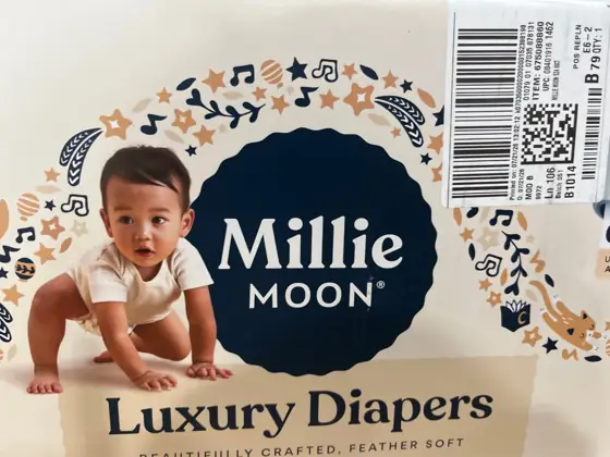 Millie Moon Luxury Diapers, Size… — Photo 4