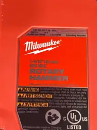 Milwaukee 1-9/16 in. SDS-Max Rotary… — Photo 7