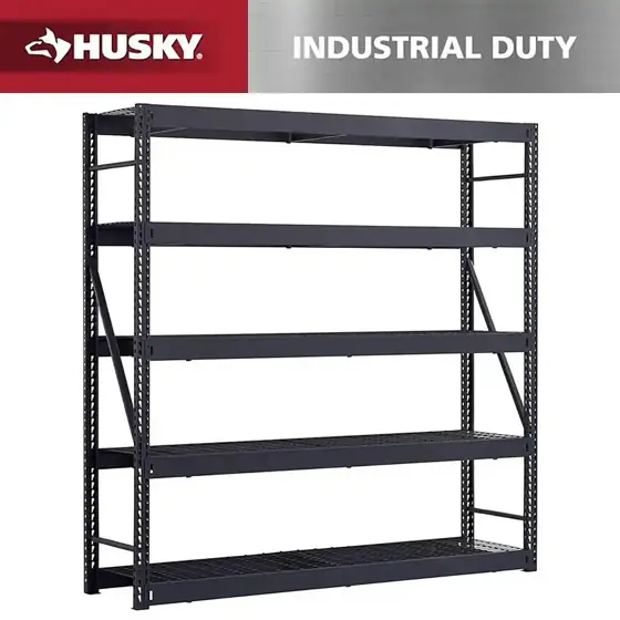 Husky 5-Shelf Industrial Duty Freestanding… — Photo 1