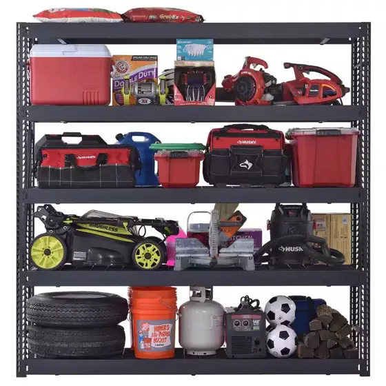 Husky 5-Shelf Industrial Duty Freestanding… — Photo 3