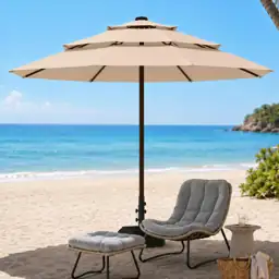 10ft Patio Umbrella, 3-Tier Vented,… — Photo 2