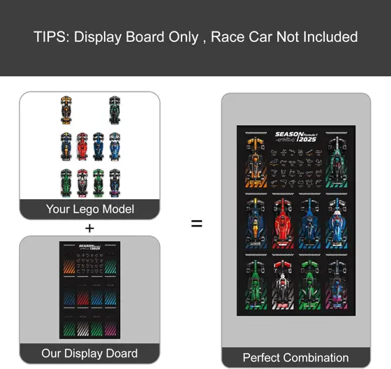 Display Wallboard for Lego Speed… — Photo 2